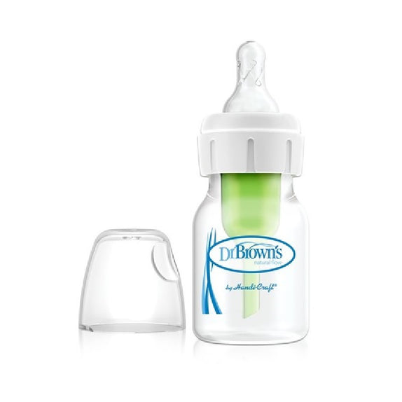 Dr Brown's Anti Colic Plastic Narrow Option+ Bottle 60ml - MamaApp