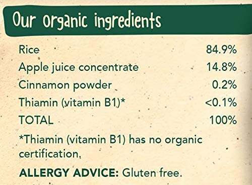 Organix Apple Rice Cake Clouds