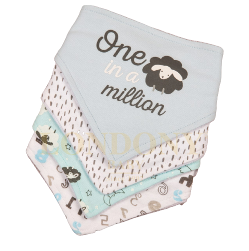 Londony Boys 4pcs Set Baby Bib