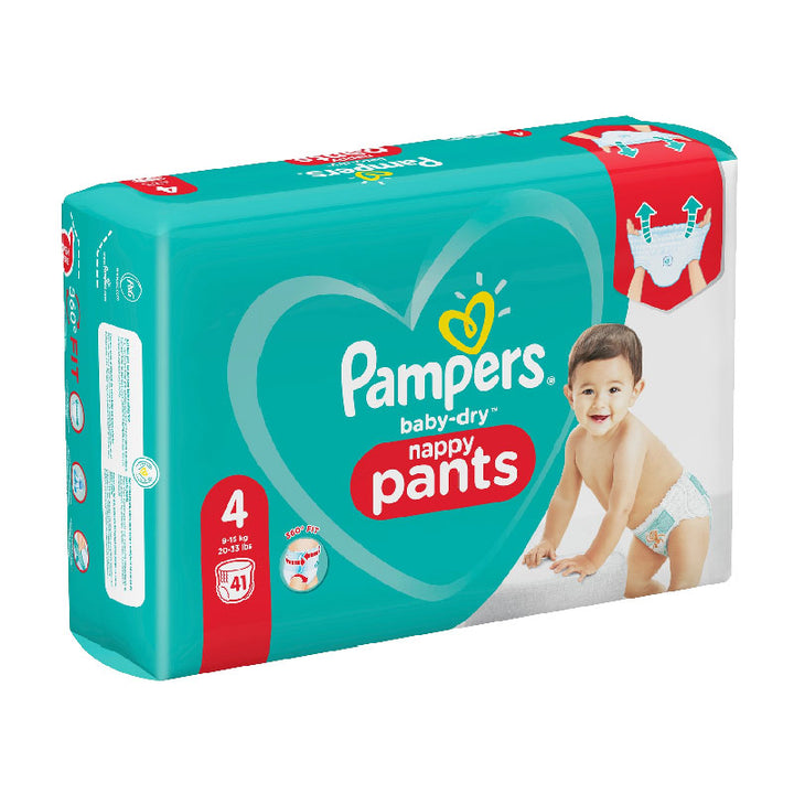 Pampers Baby Dry Nappy Pants Size 4 41's