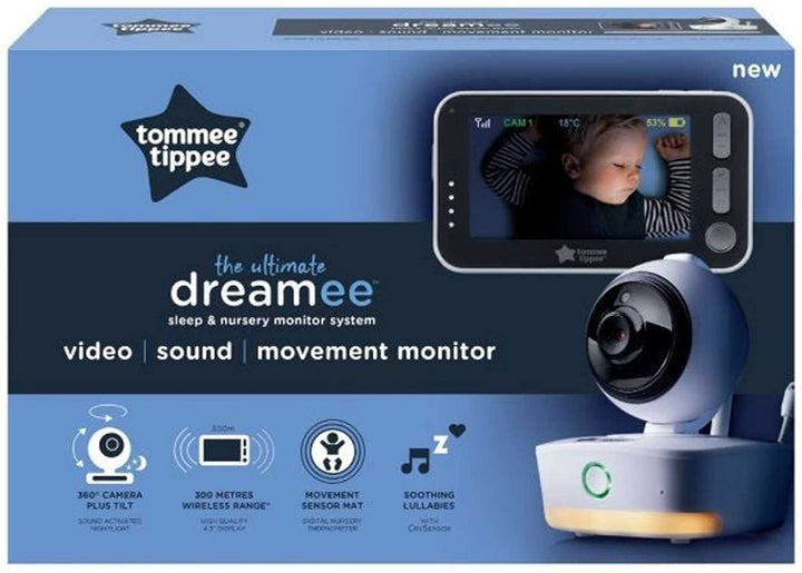 Tommee Tippee Ultimate Dreamee Sleep & Nursery Baby Monitor