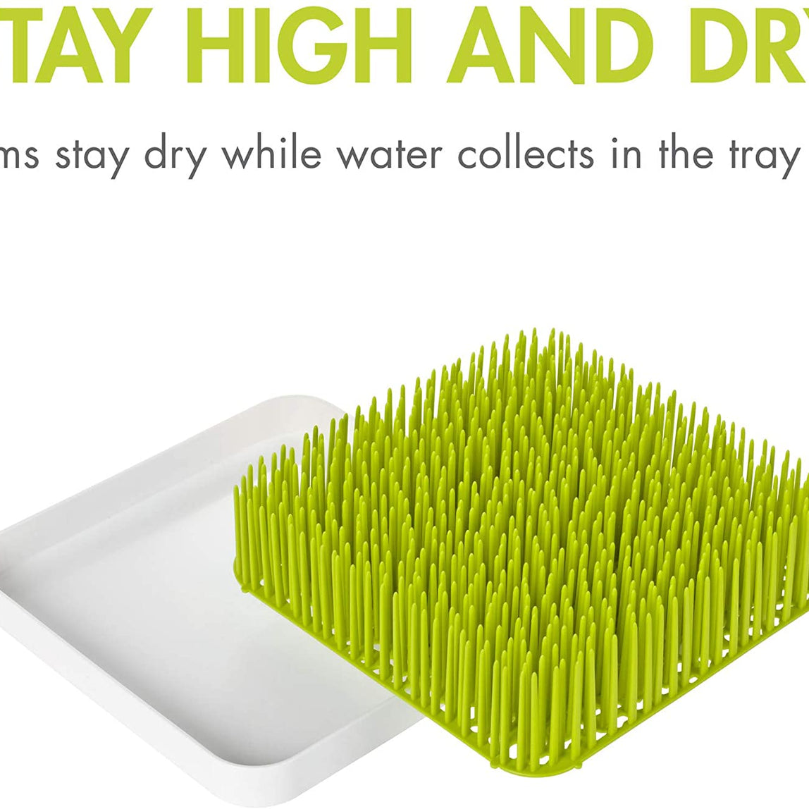 Tomy Boon Grass Baby Bottle Drying Rack - MamaApp