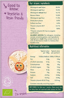 Organix Banana & Plum Organic Porridge