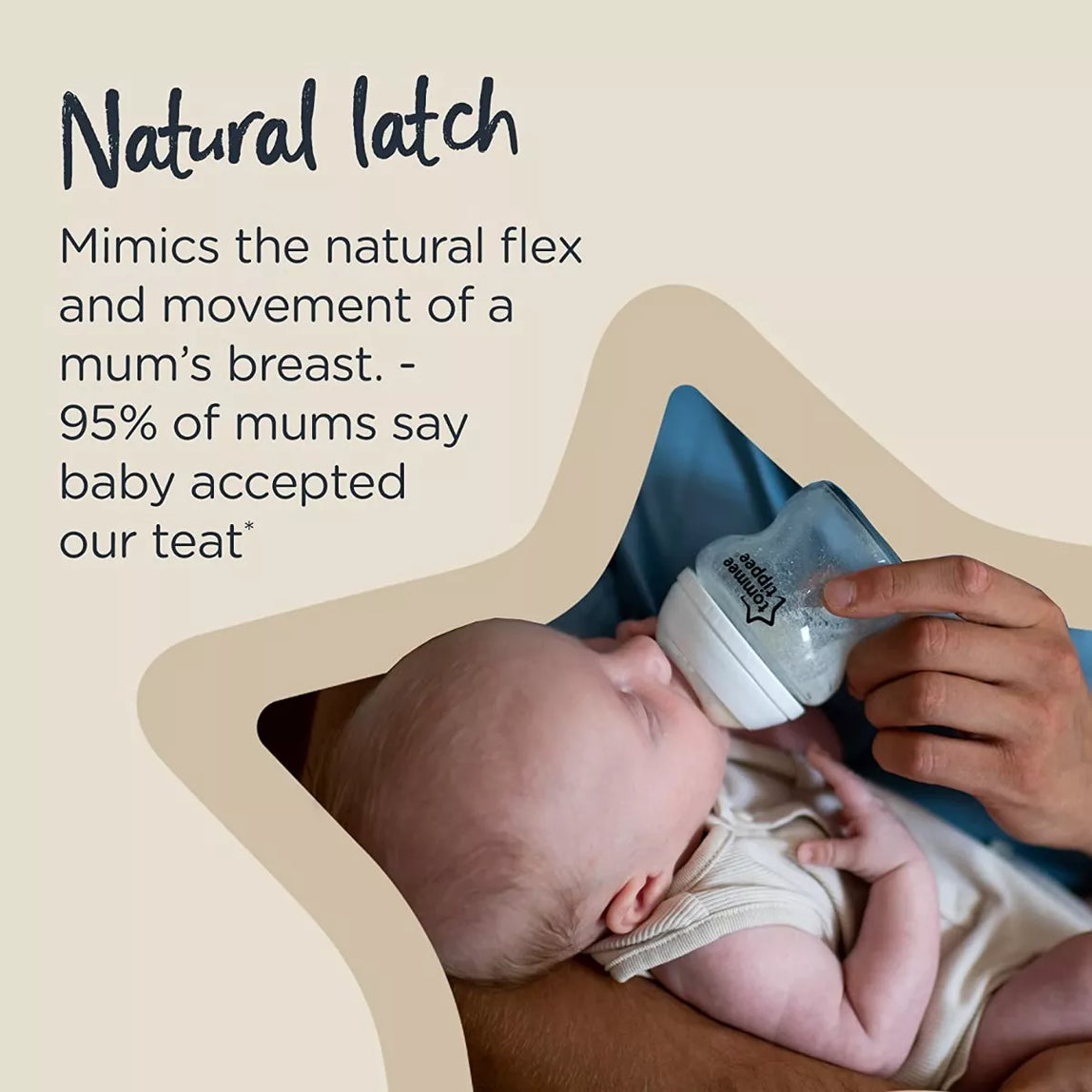Tommee Tippee Closer to Nature Feeding Bottle, 340ml x 2 - MamaApp