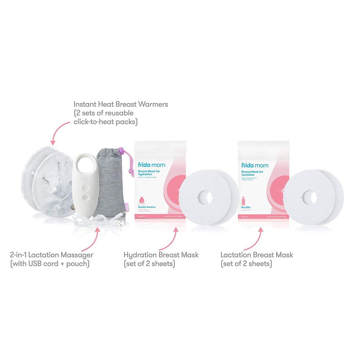 Frida Mom Breast Care Self Care Kit - MamaApp