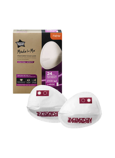 Tommee Tippee Disposable Breast Pads Large 24's