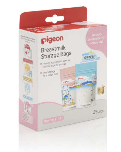 Pigeon Breastmilk Storage Bags