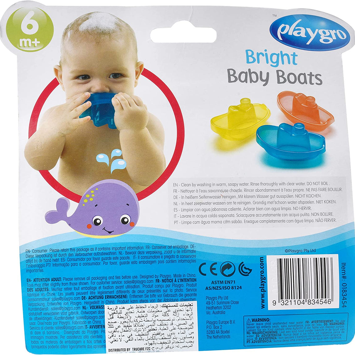 Playgro Bright Baby Boats - MamaApp