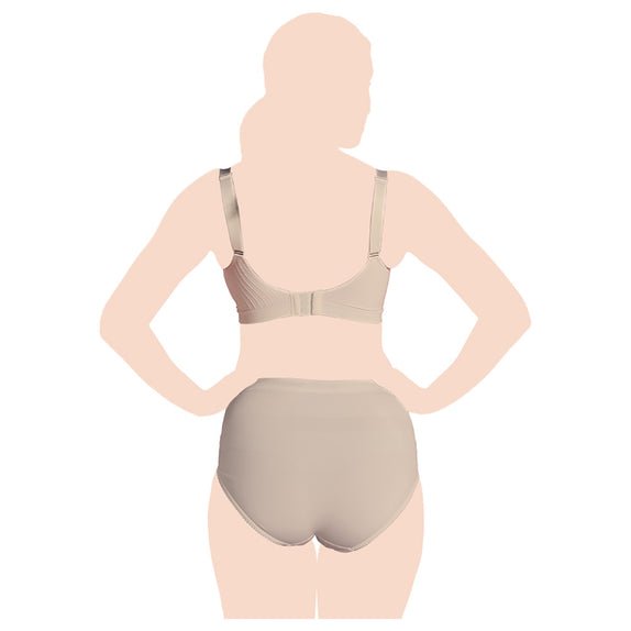 Carriwell Seamless Maternity & Nursing Bra with Carri-Gel Support - Honey - MamaApp