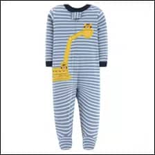 Cat Design Stripes Pajama