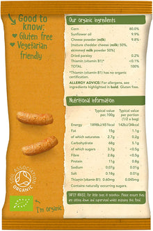 Organix  Organic Cheese & Herb Puffs