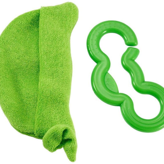 The First Years Chilled Peas 2 in1 Teether - MamaApp