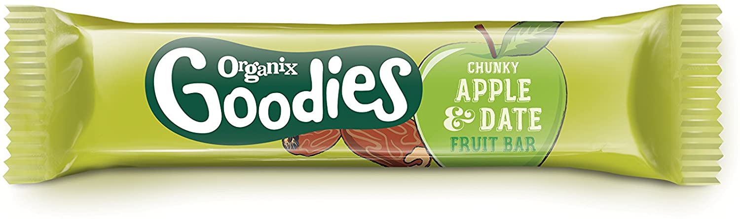 Organix Chunky Apple & Date Organic Fruit Bars