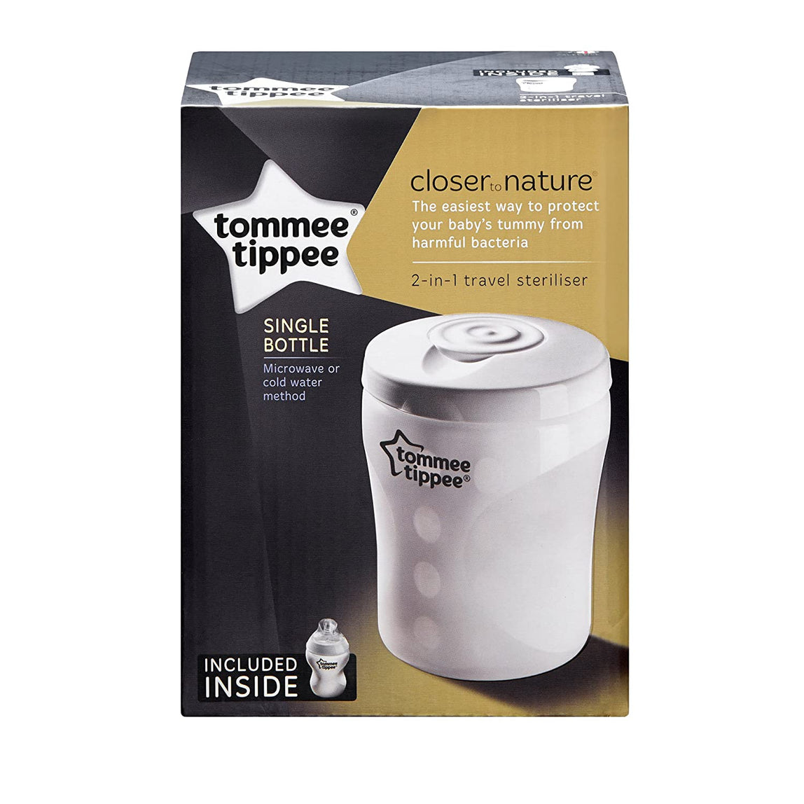 Tommee Tippee Closer To Nature Single Bottle Steriliser - MamaApp
