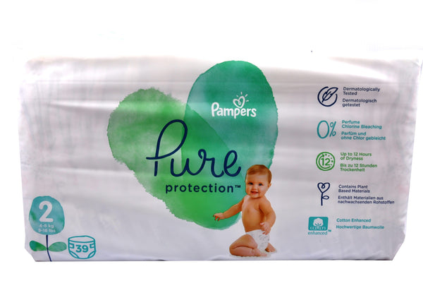 Pampers Pure Protection Diaper Size 2 (39’s)