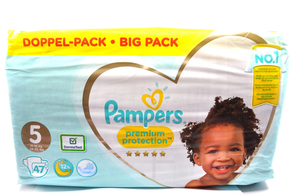 Pampers Premium Protection Diapers Size 5 Big Pack (47's)