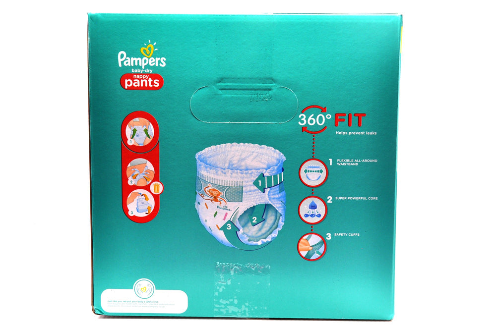 Pampers Baby Dry Nappy Pants Size 6 Mega Pack (66's)