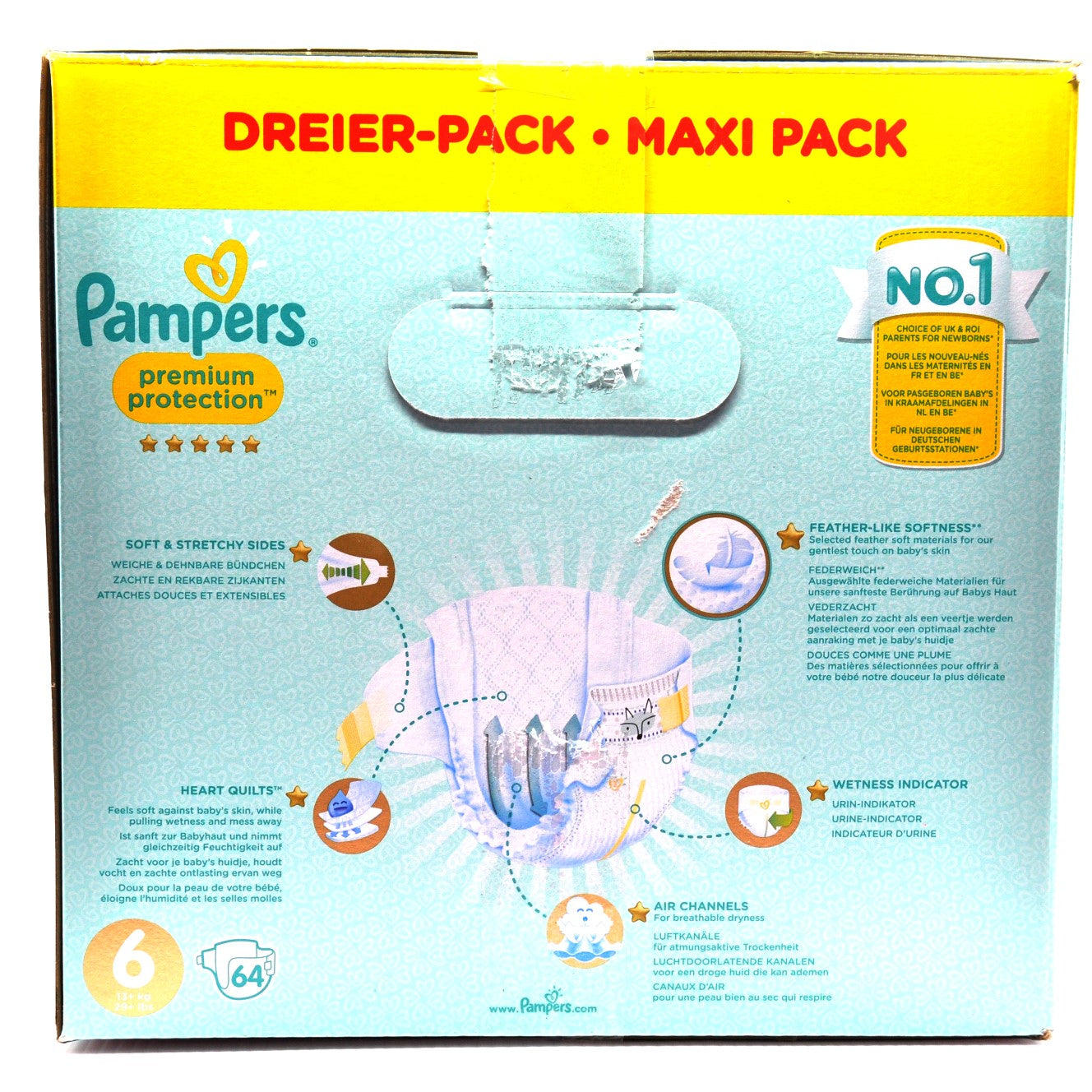 MamaApp Pampers Premium Protection Size 6