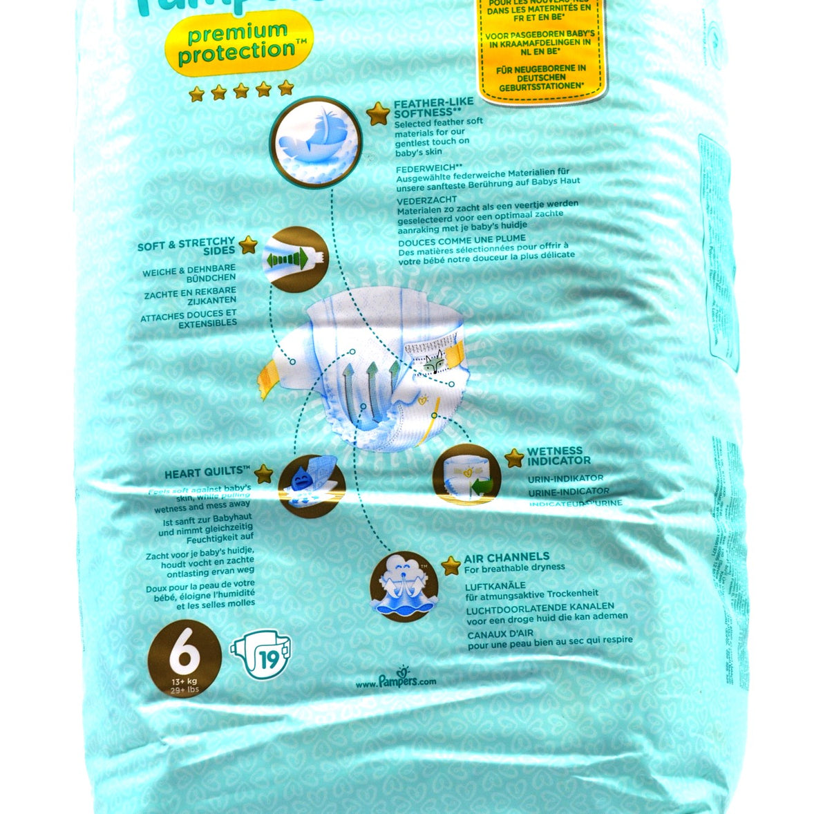 MamaApp Pampers Premium Protection Size 6