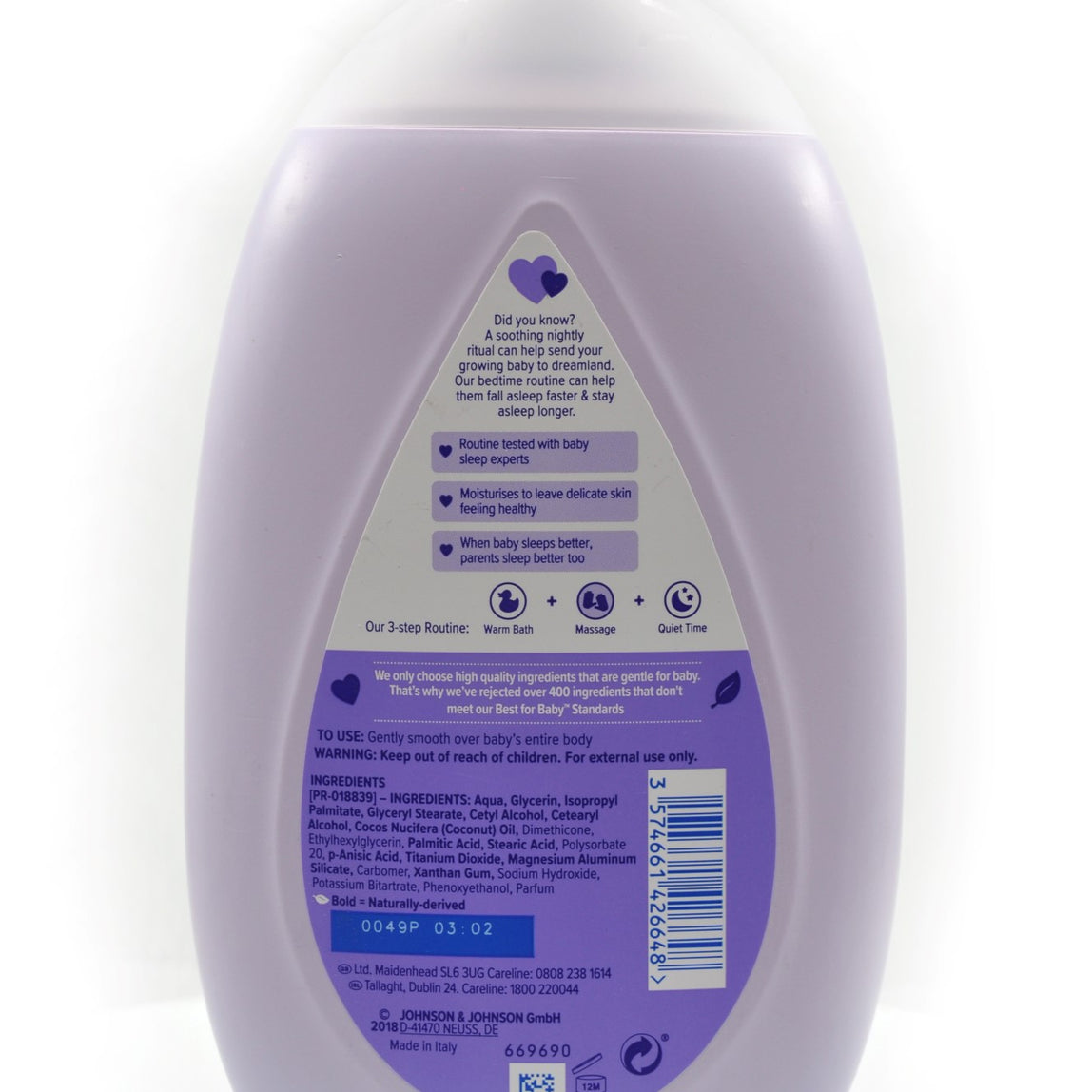 Johnson's Bedtime Lotion - MamaApp