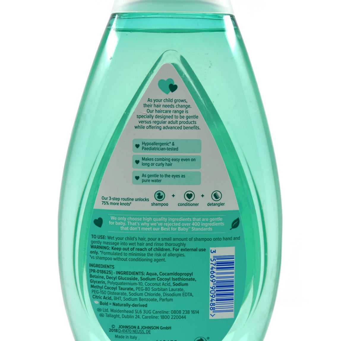 Johnson's No More Tangles Kids Shampoo - MamaApp