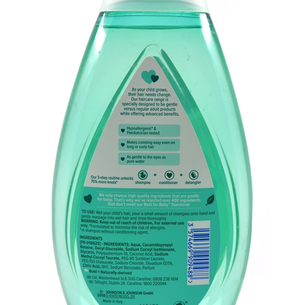 MamaApp Johnson's No More Tangles Kids Shampoo