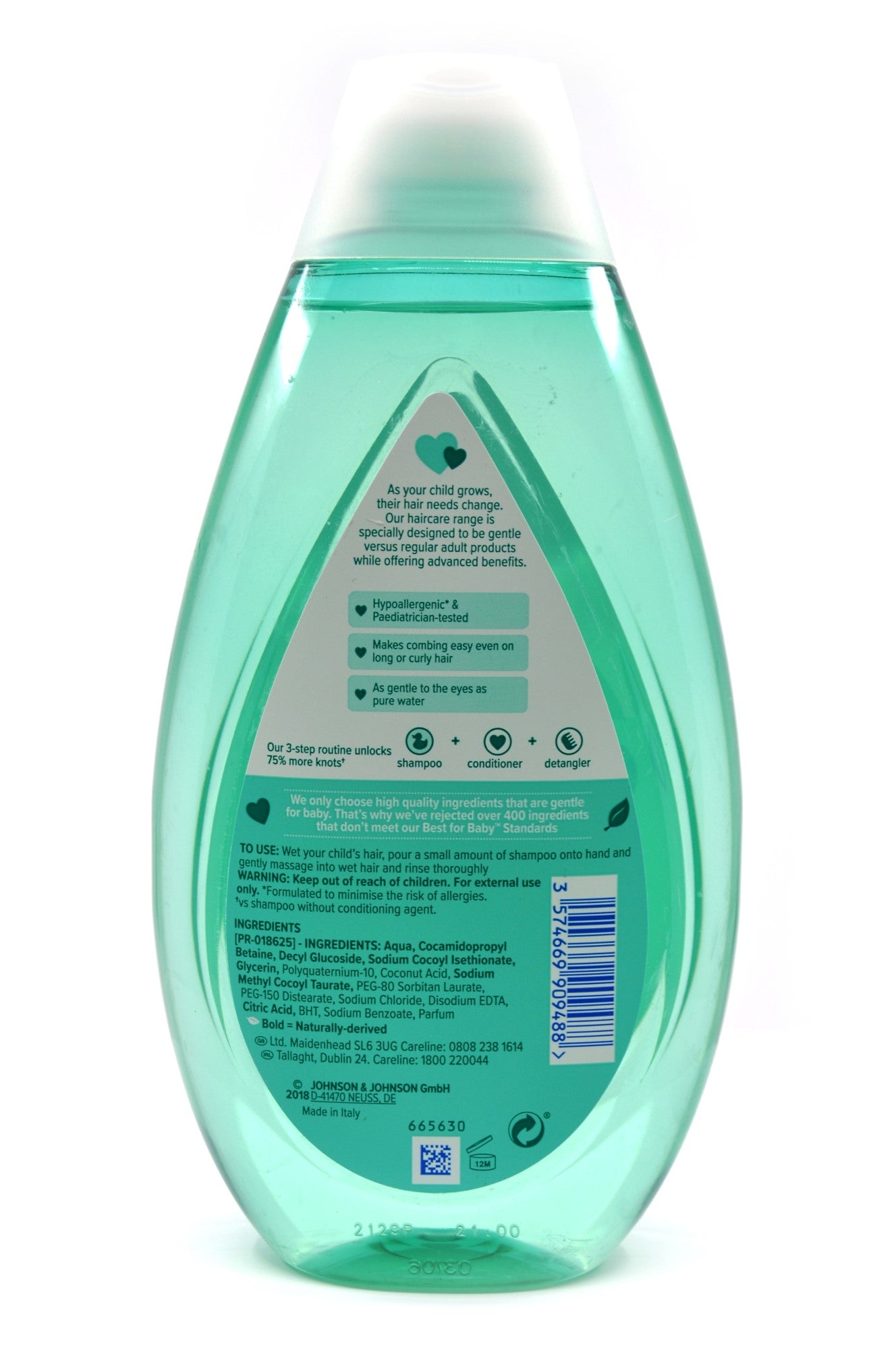 MamaApp Johnson's No More Tangles Kids Shampoo