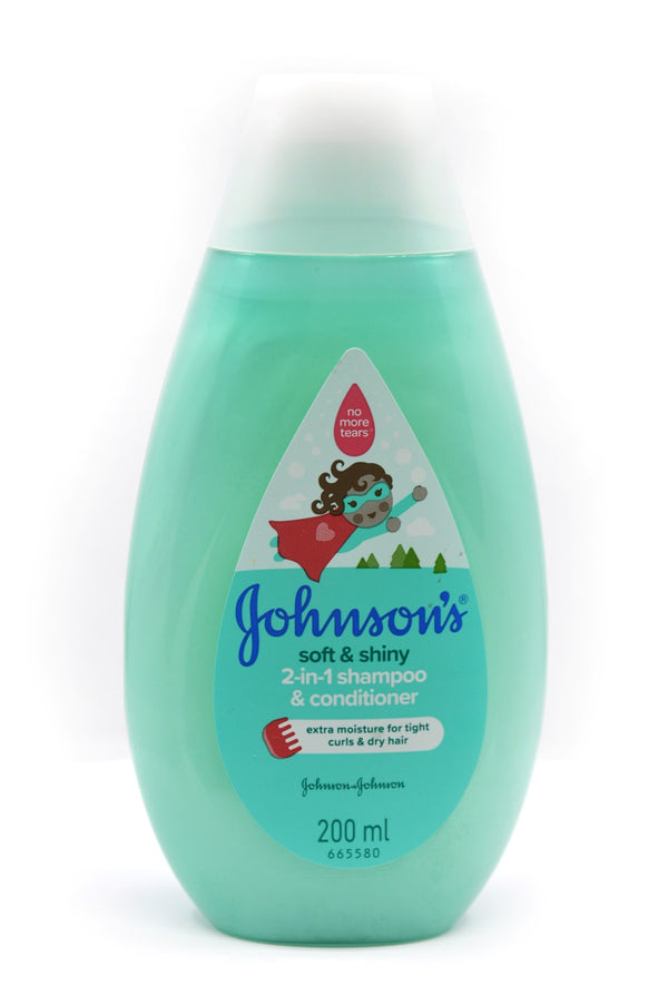 Johnson's Soft & Shiny 2in1 Shampoo & Conditioner