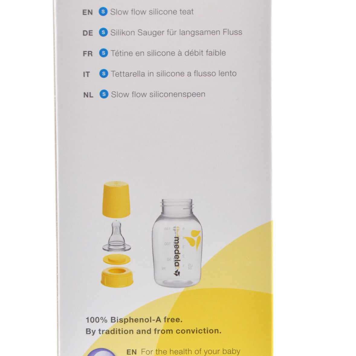 MamaApp Medela Milk Bottle with Teat Slow Flow 150ml