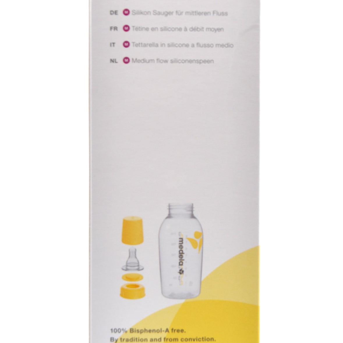 MamaApp Medela Milk Bottle with Teat Medium Flow 250ml