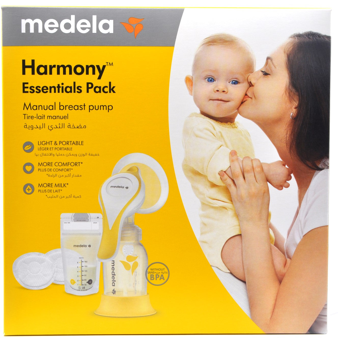 MamaApp Medela Harmony Essentials Pack Manual Breast Pump