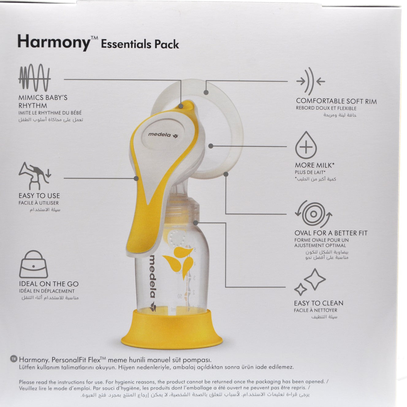 MamaApp Medela Harmony Essentials Pack Manual Breast Pump