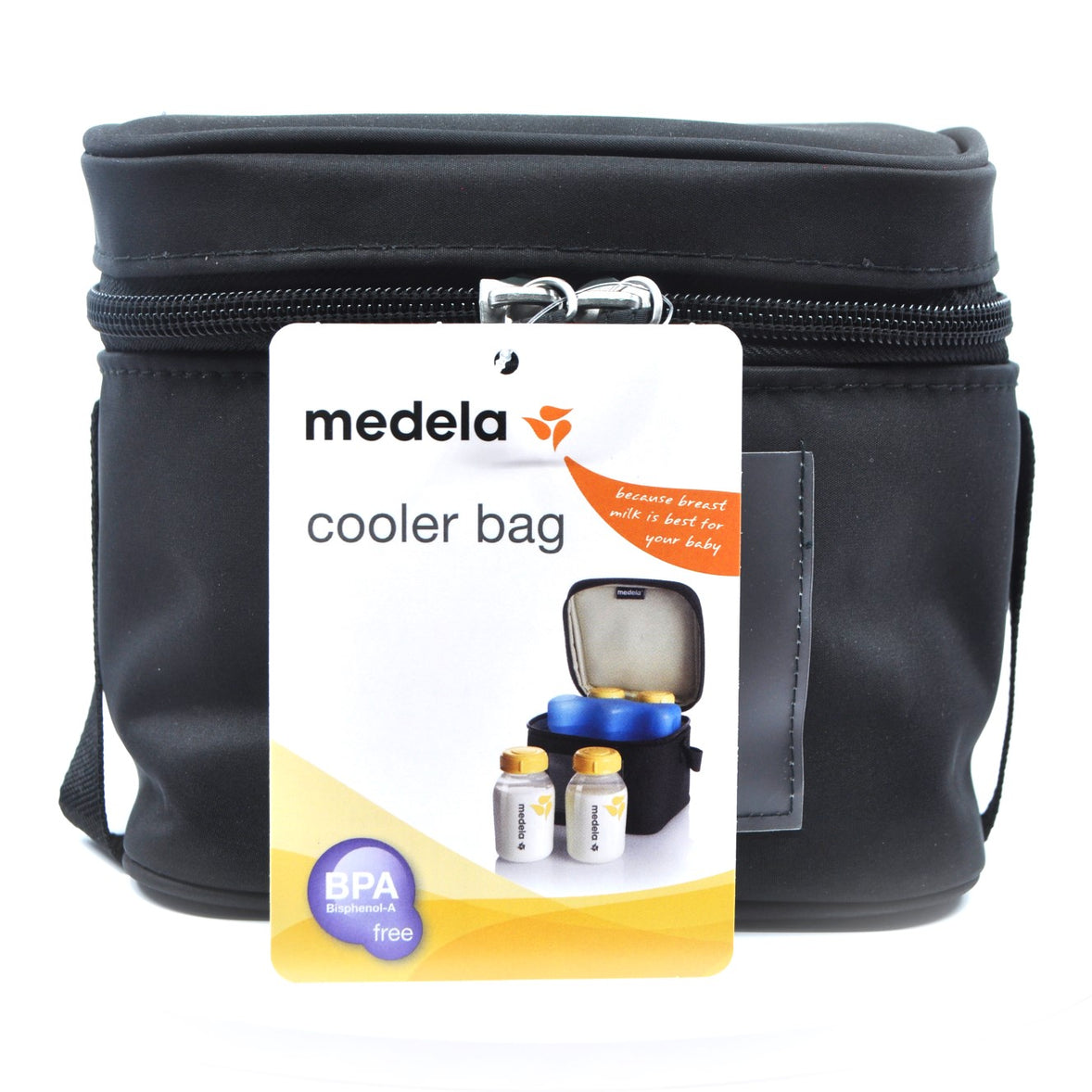 MamaApp Medela Cooler Bag with 4 Bottles, 1 Cool Element