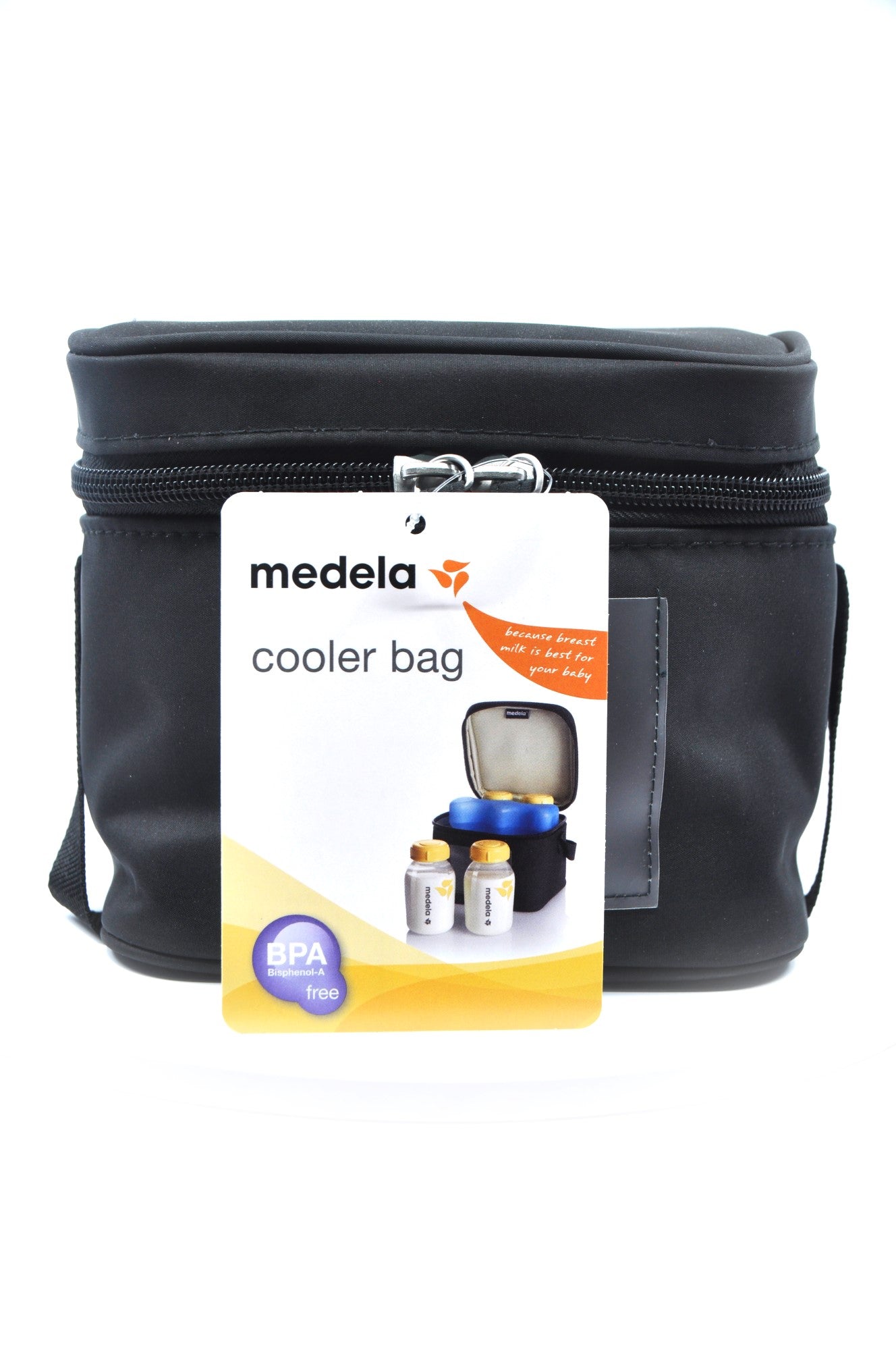 MamaApp Medela Cooler Bag with 4 Bottles, 1 Cool Element