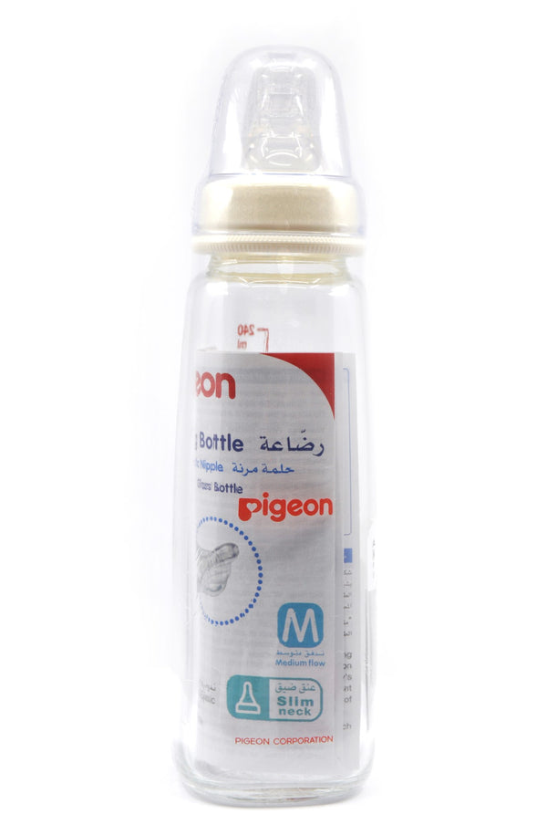 Pigeon Glass Nurser K-8 240ml Clear