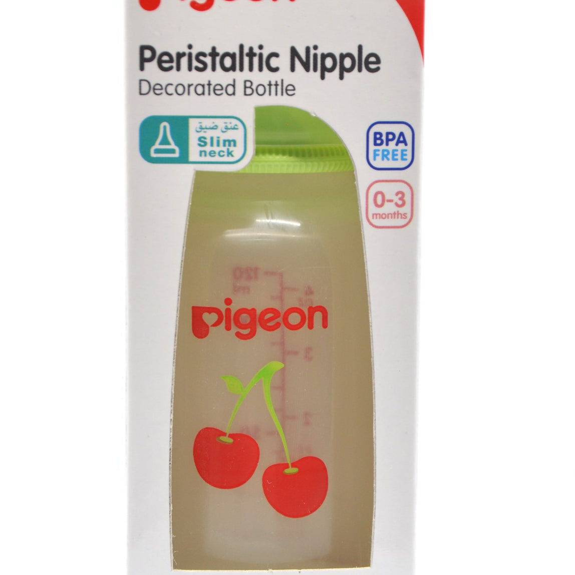 Pigeon Peristaltic Nipple Decorated Bottle - MamaApp
