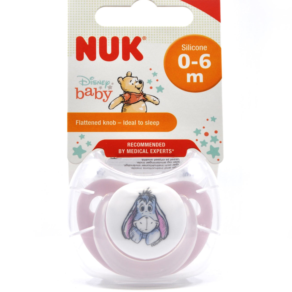 NUK Pacifier Silicone Size 1 Disney Winnie (1 Pc) - MamaApp