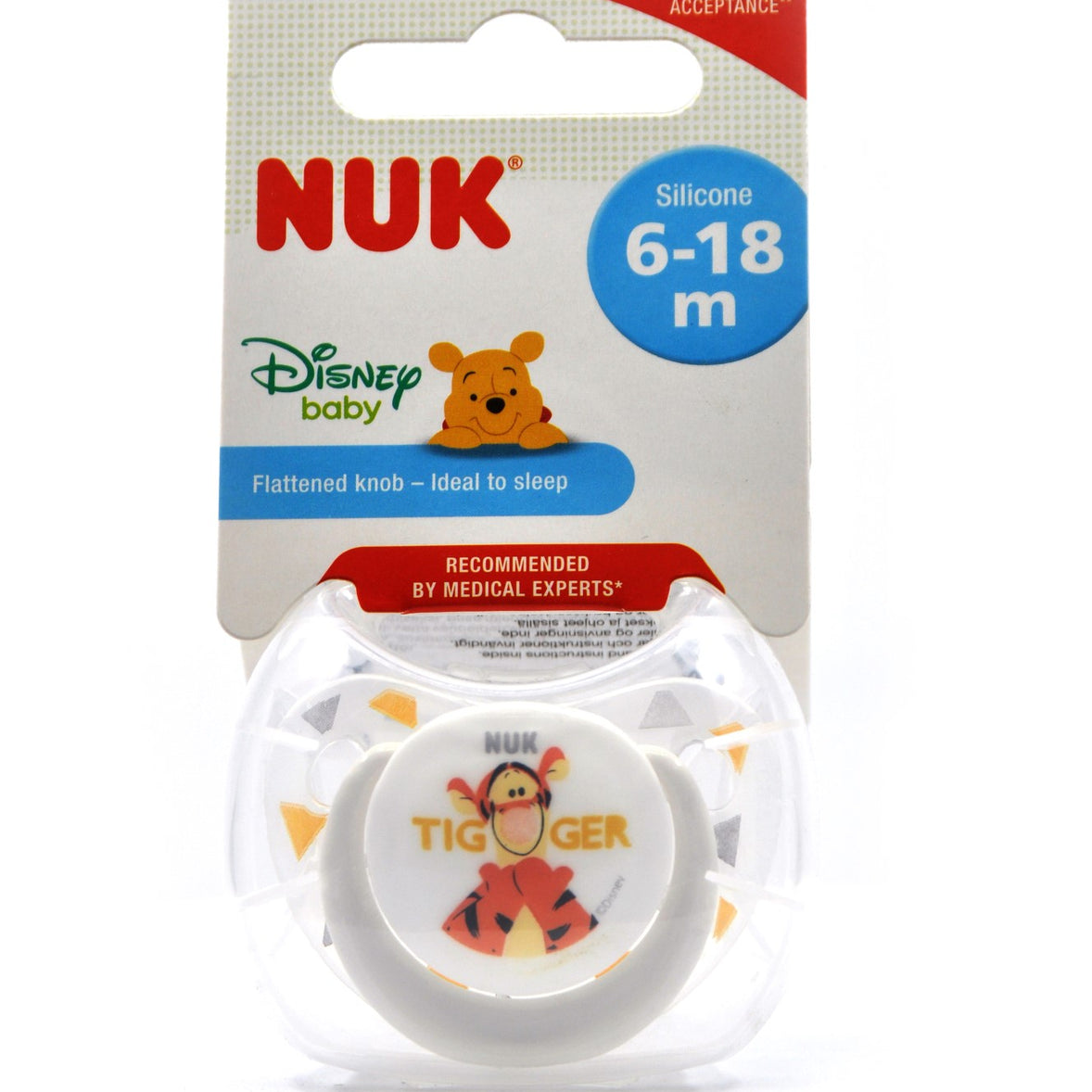 MamaApp NUK Silicone Pacifier Disney Baby Winnie The Pooh 6-18 Months