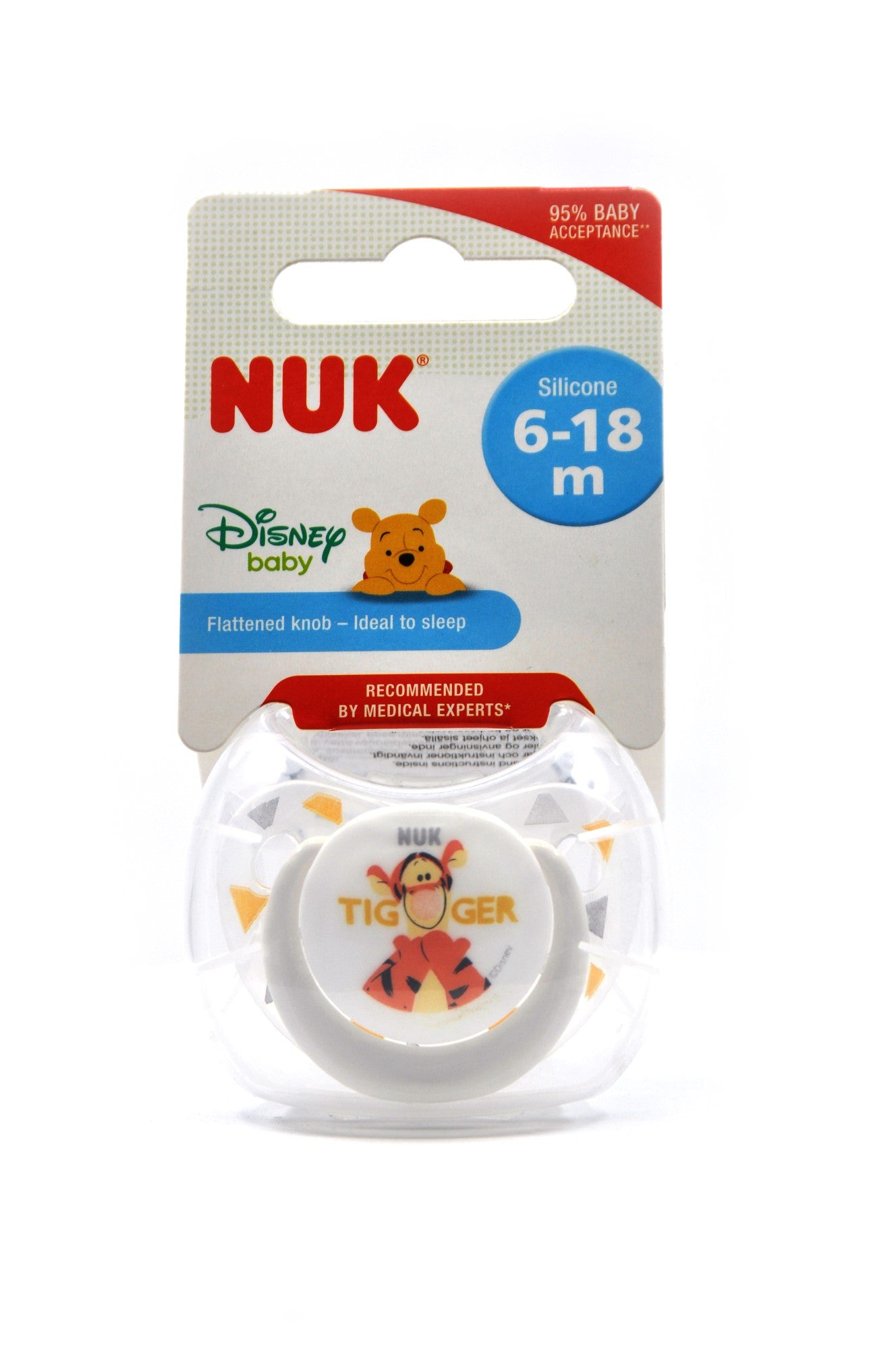 MamaApp NUK Silicone Pacifier Disney Baby Winnie The Pooh 6-18 Months