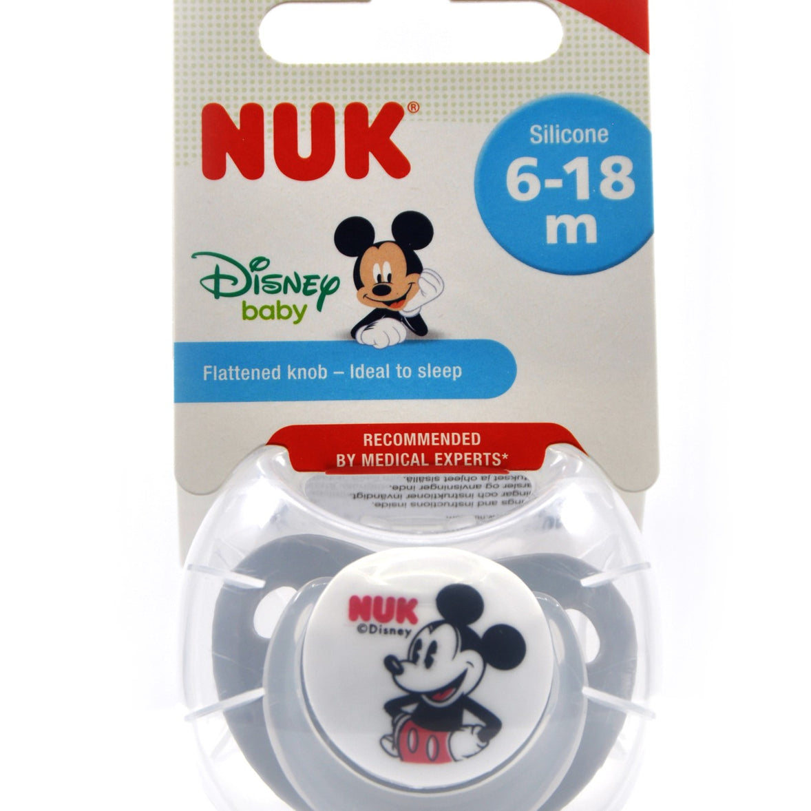 MamaApp NUK Pacifier Silicone Size 2 Mickey (1 Pc)