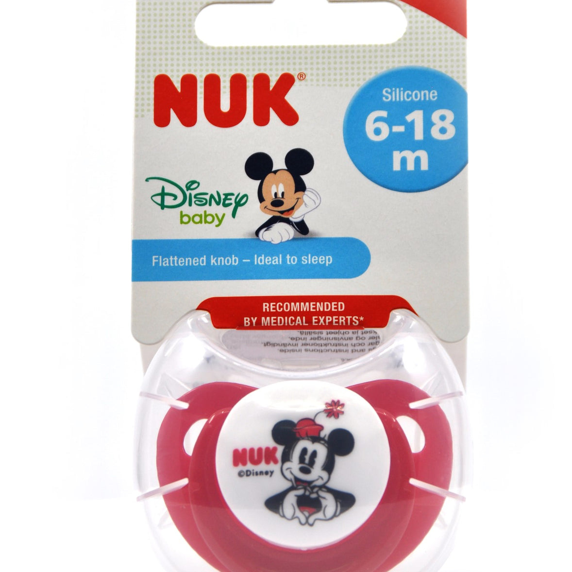 MamaApp NUK Pacifier Silicone Size 2 Mickey (1 Pc)