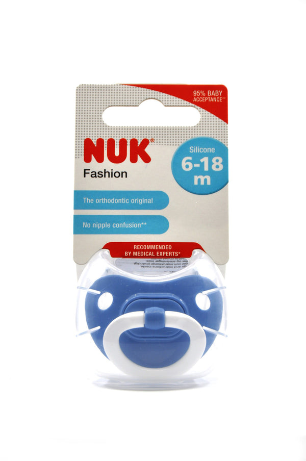 NUK Pacifier Silicone Size 2 Fashion (1 Pc)