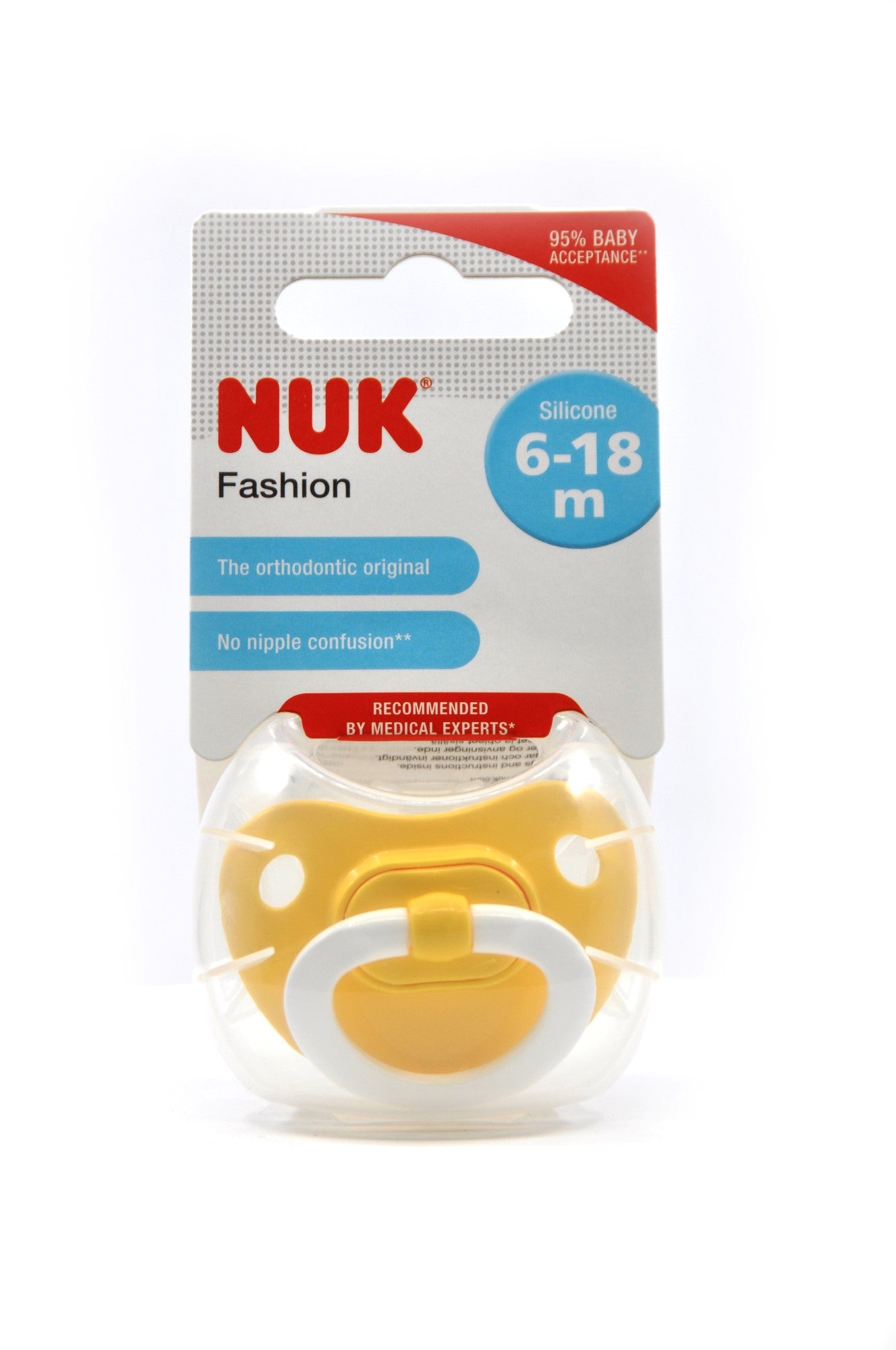 MamaApp NUK Pacifier Silicone Size 2 Fashion (1 Pc)