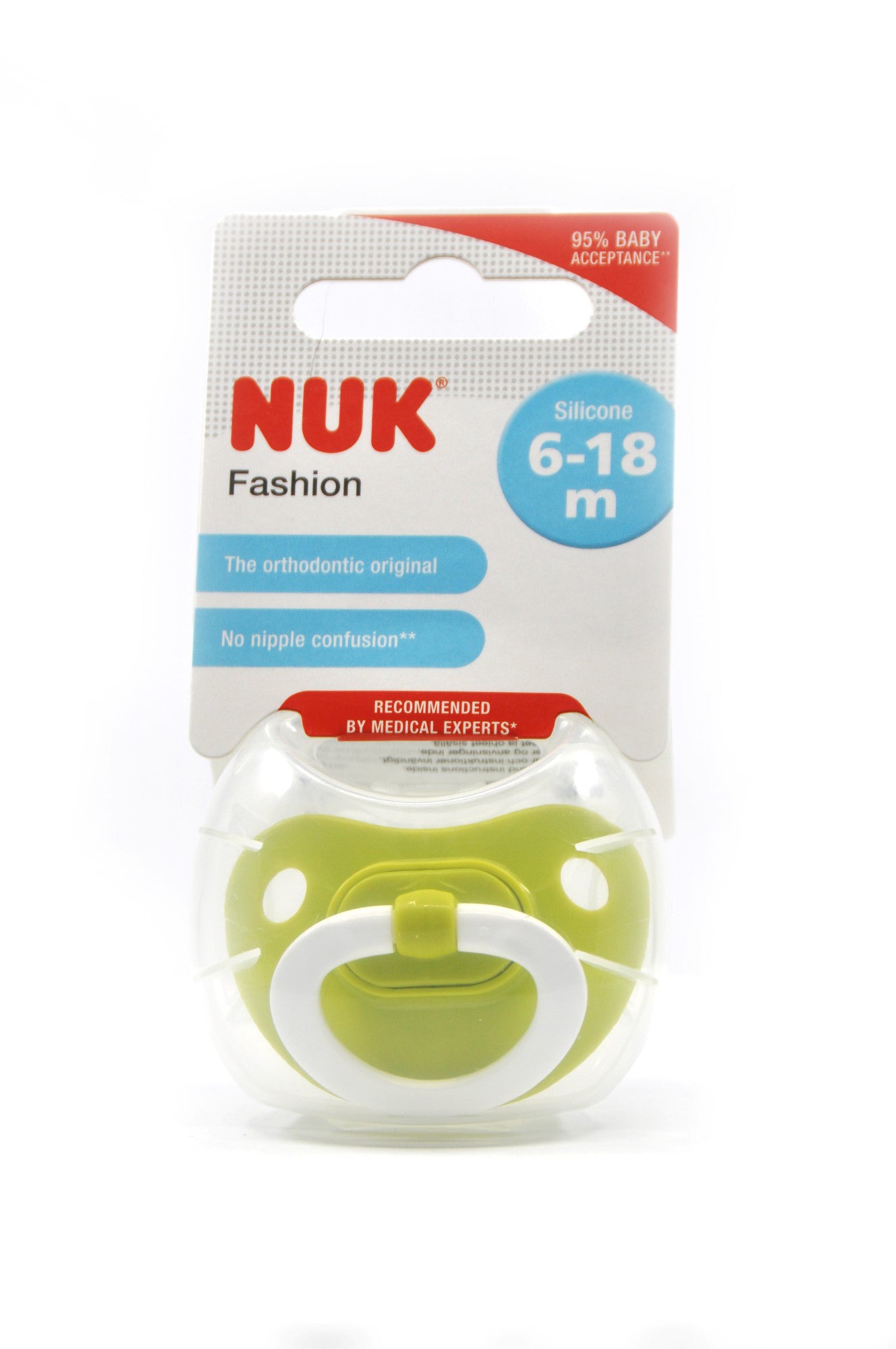 MamaApp NUK Pacifier Silicone Size 2 Fashion (1 Pc)