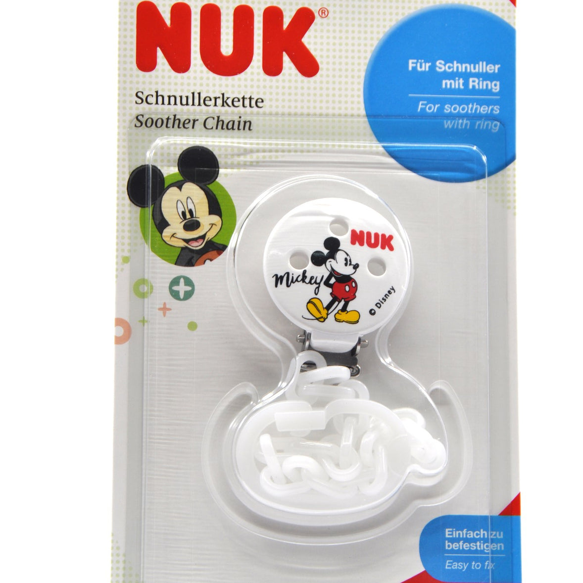 MamaApp NUK Soother Chain Mickey