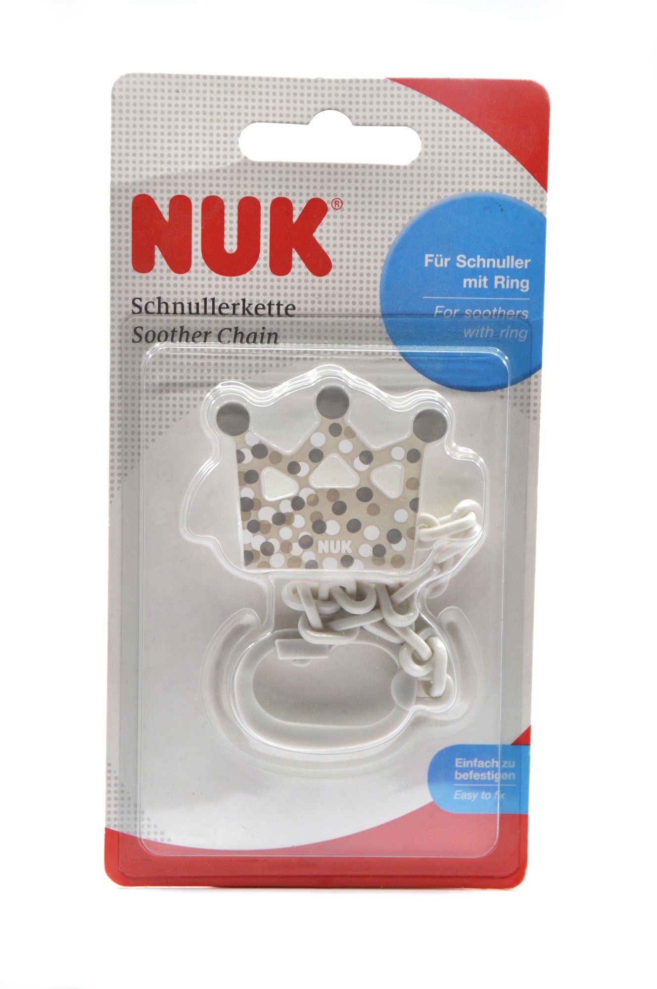 MamaApp NUK Soother Chain with Rings