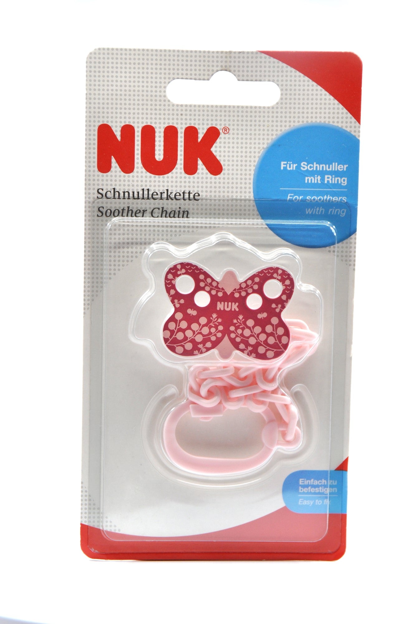 MamaApp NUK Soother Chain with Rings