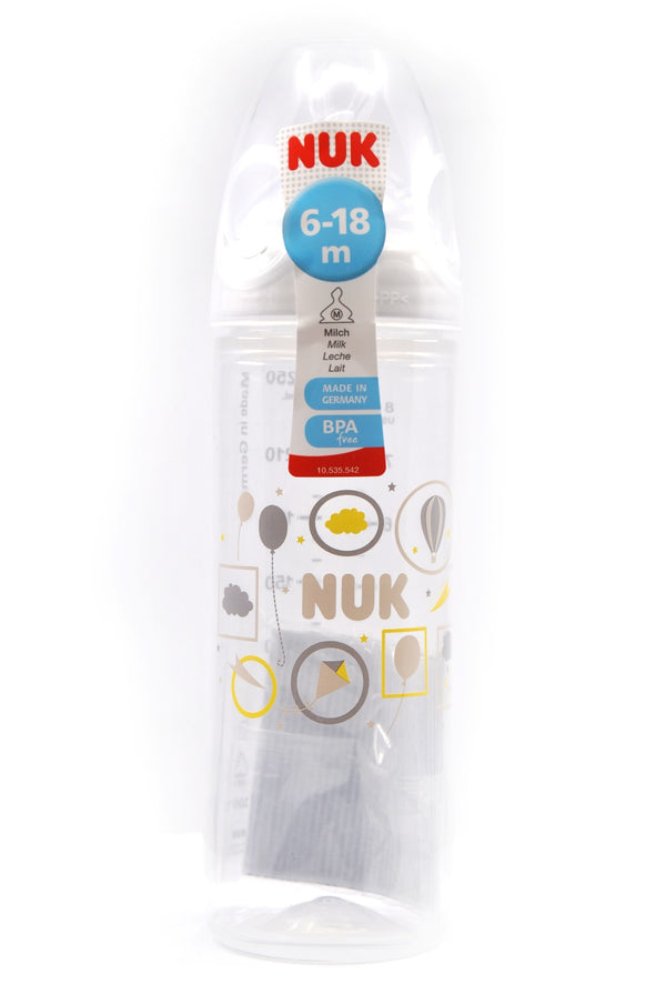 NUK Classic Love Plastic Bottle Size 2 250ml