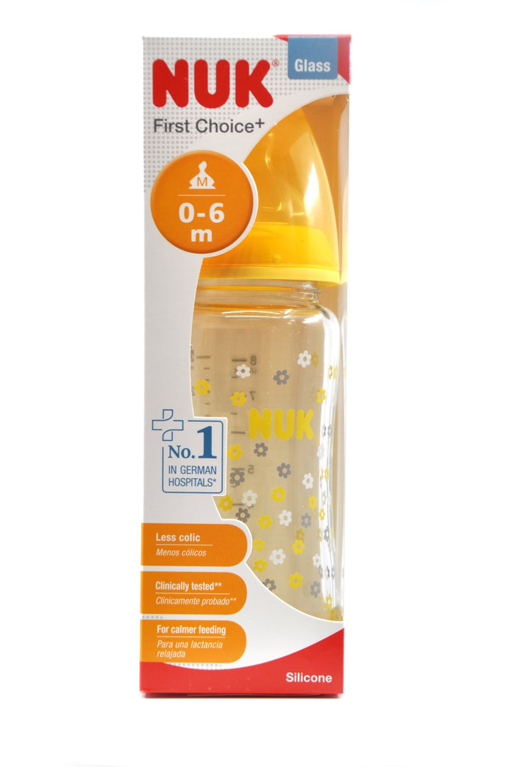 NUK First Choice Plus Bottle Glass Size 1 240ml