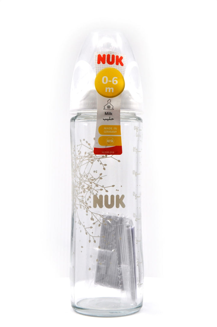 NUK Classic Glass Bottle  Silicone Size 1 240ml